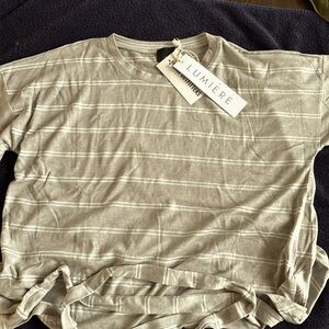 LUMIERE NWT tie back shirt urban outfitters size M
